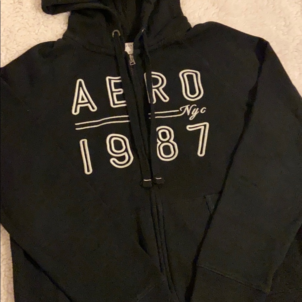 Aeropostale Zip-Up Hoodie